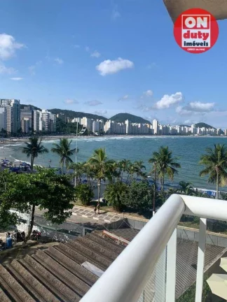 Imagem Apartamento com 3 dormitórios à venda, 110 m² por R$ 1.220.000,00 - Vila Luis Antônio - Guarujá/SP
