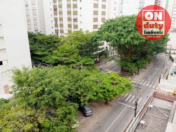 Imagem Apartamento com 3 quartos, sendo 1 suite à venda, 140 m² por R$ 500 - Barra Funda - Guarujá/SP