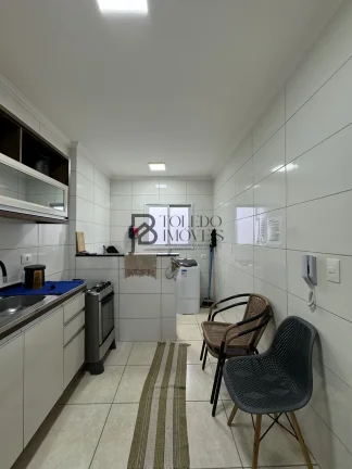 Imagem Apartamento Porteira Fechada com 1 Dormitório no bairro Vila Assunção - Praia Grande