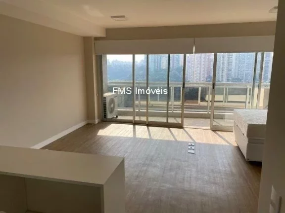 Imagem Apartamento para locação em São Paulo - Chácara Santo Antônio 1 quarto, 1 sala, 1 banheiro, 1 vaga de garagem 50,00 m² de área.