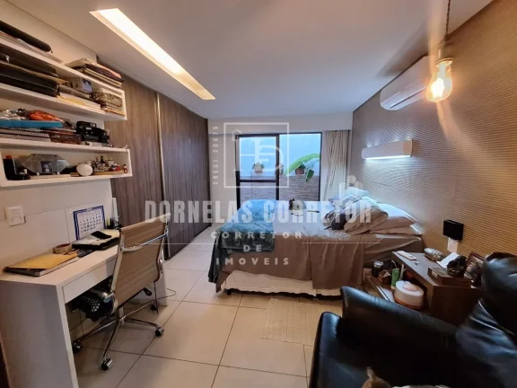 Imagem Casa Alto Padrão em Olinda uma quadra do mar 4qtos 2vgs piscina churrasq. quintal financia