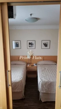 Imagem Flat disponível para locação no Green Place Ibirapuera, com 35m², 1 dormitório e 1 vaga
