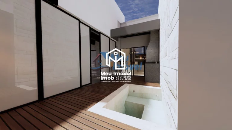 Imagem Brisas do Vale Valparaíso Casa Ypê 3 Quartos 3 Suítes 127m² 2 Vagas Lazer