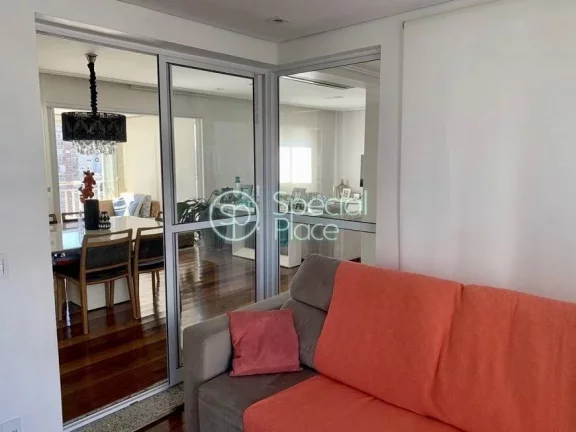 Imagem 139 metros 3 dormitórios 3 suítes 3 vagas 5 banheiros Apartamento reformado com varanda gourmet to...