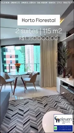 Imagem APARTAMENTO NO HORTO FLORESTAL! 115M² FOI TRANSFORMADO PARA  2 SUITES OFERECER AINDA MAIS CONFORTO E FUNCIONALIDADE! COM DUAS VAGAS