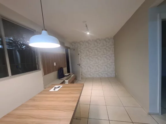 Imagem Descubra o seu novo lar no Costa Verde, um dos empreendimentos mais desejados de Gávea, Vespasiano! Este apartamento à venda oferece 45m² de área útil, distribuídos de forma inteligente em 2 dormit