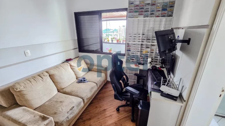 Imagem Apartamento Espaçoso de 132m² com 3 Suítes e Lazer Completo em São Bernardo do Campo - Optei Imóveis