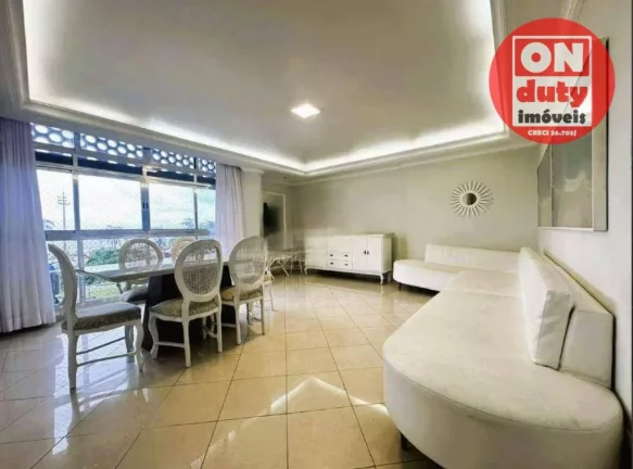 Imagem Apartamento com 3 quartos à venda, 113 m² por R$ 1.150.000 - Boqueirão - Santos/SP