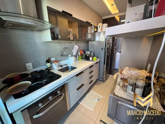 Imagem Apartamento com 2 dormitórios à venda, 74 m² por R$ 715.000,00 - Engenheiro Luciano Cavalcante - Fortaleza/CE