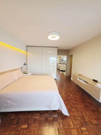 Imagem Apartamento de alto padrão vista mar com quatro suítes home theater varanda gourmet a venda no Horto Florestal