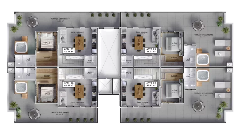 Imagem Opulus - Apartamento à venda no bairro Água Verde - Curitiba/PR