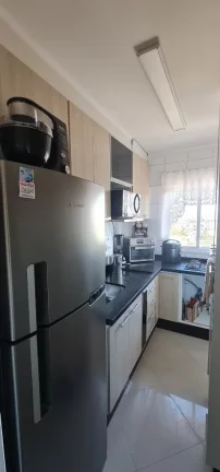 Imagem Apartamento mobiliado para locação em Santo André-SP, Vila Príncipe de Gales: 2 quartos, 1 banheiro, 1 vaga de garagem, 50,00 m²