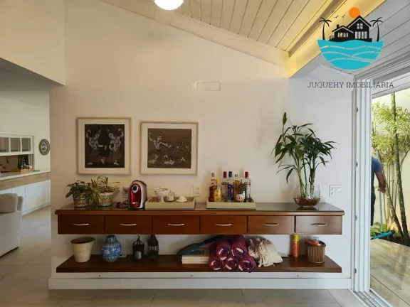 Imagem Casa em Condomínio pé na areia para Aluguel de Temporada em Juquehy com ,4 suítes, 1 térrea. - Acomodação 8 pessoas | Juquehy Imobiliária