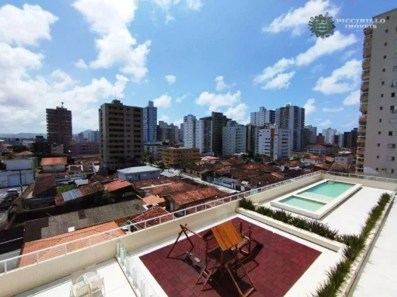 Imagem Apartamento com 1 dormitório à venda, 58 m² por R$ 430.000,00 - Tupi - Praia Grande/SP