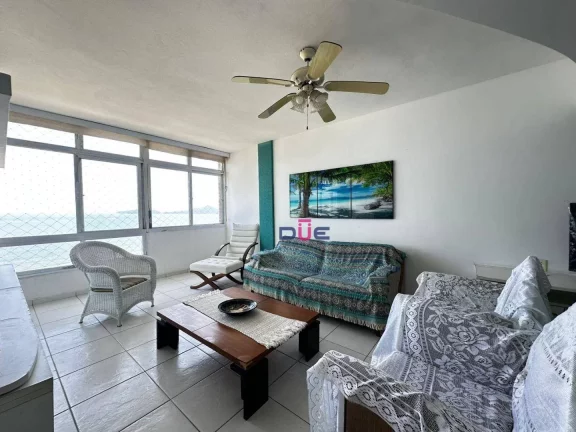 Imagem Apartamento com 2 dormitórios à venda, 130 m² por R$ 1.295.000 - Embaré - Santos/SP
