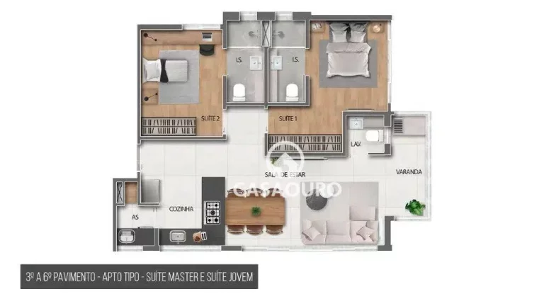 Imagem Apartamento com 2 quartos à venda, 71 m² - Sion - Belo Horizonte/MG.