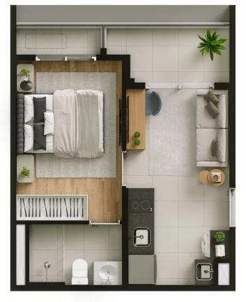 Imagem Apartamento em Cidade Monções - São Paulo SP
