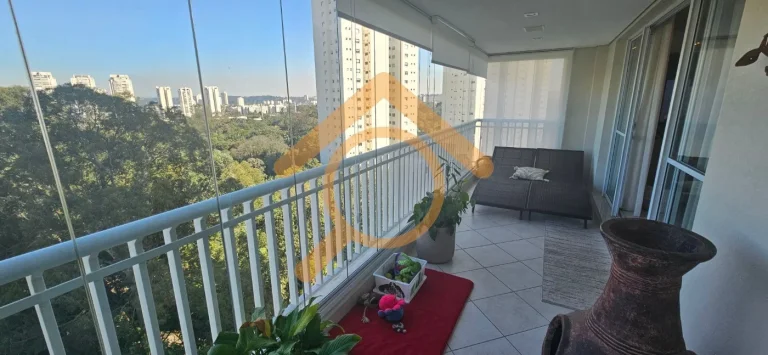 Imagem Apartamento de luxo no Condomínio Iepe Golf: 3 quartos, 3 suítes, 3 salas, 4 banheiros, 3 vagas, 185m² no Jardim Marajoara.