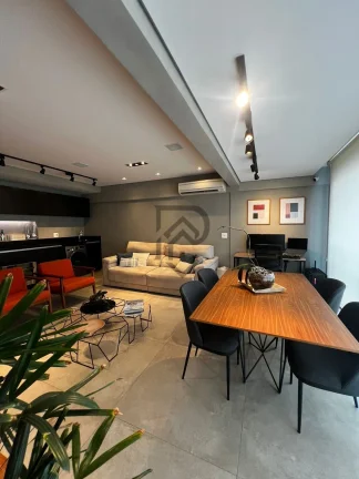Imagem Apartamento Brooklin, pronto para morar andar alto sala ampliada