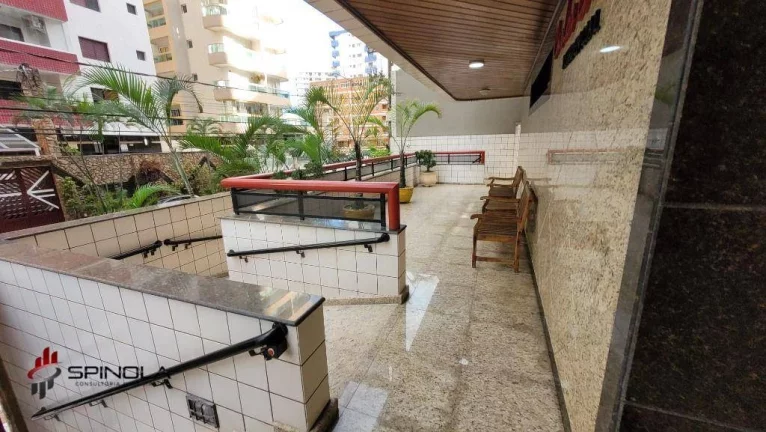 Imagem Apartamento com 3 dormitórios à venda, 131 m² por R$ 720.000,00 - Tupi - Praia Grande/SP