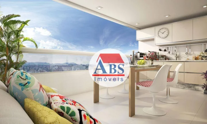 Imagem Apartamento com 2 dormitórios à venda, 84 m² por R$ 420.000,00 - Aviação - Praia Grande/SP