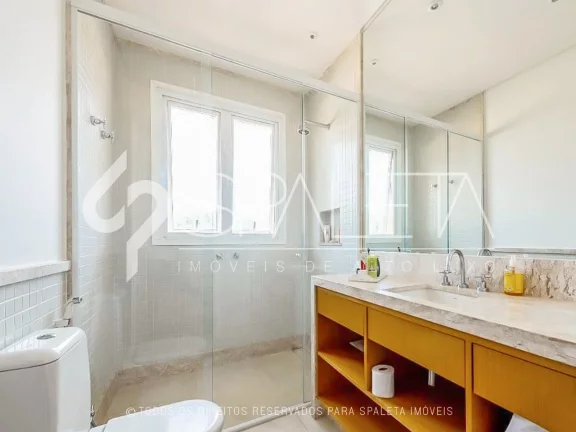 Imagem Mansão com arquitetura litorânea para locação de temporada no Terras de São José II