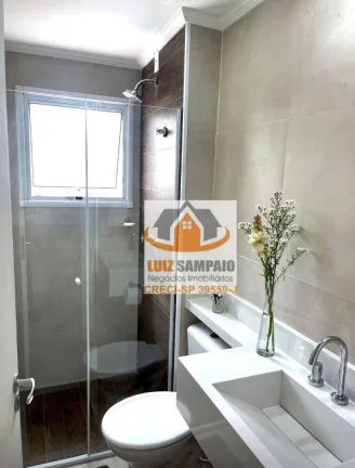 Imagem Lindo Apartamento Decorado, com Lazer Completo, 2 Dorm (1 Suíte), Vista Mar, Satélite
