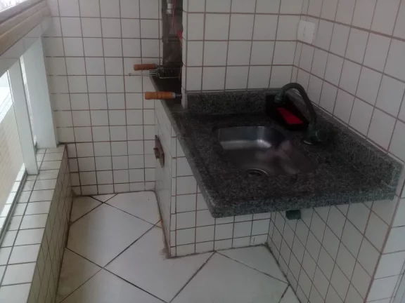 Imagem APARTAMENTO COM 1 DORMITÓRIO À VENDA, 71 M² POR R$ 320.000,00 - TUPI - PRAIA GRANDE/SP