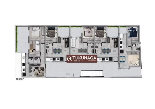 Imagem Apartamento com 1 dormitório à venda, 29 m² por R$ 195.000,00 - Vila Nova Carolina - São Paulo/SP