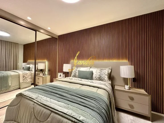 Imagem Sobrado contemporâneo no condomínio Sense mobiliado e decorado
