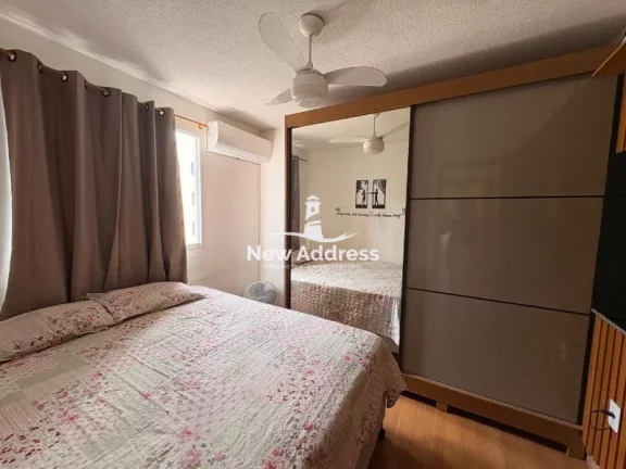 Imagem Apto adaptado PNE, planta ampla, 2 quartos, piso laminado, armários, ar-condicionado, elevador, lazer completo, vaga de garagem.