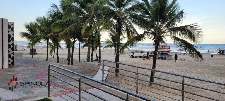Imagem Apartamento com 1 dormitório à venda, 36 m² por R$ 325.000,00 - Caiçara - Praia Grande/SP