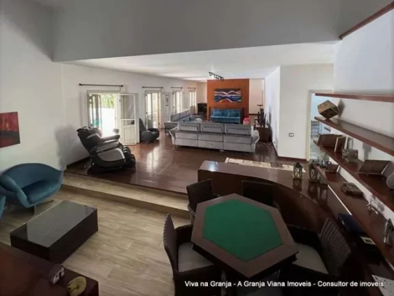 Imagem Casa, 842 m² - venda por R$ 4.900.000,00 ou aluguel por R$ 22.000,00/mês - Parque Silvino Pereira - Cotia/SP