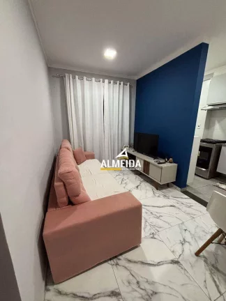 Imagem Apartamento com 2 dormitórios à venda, 48 m² por R$ 240.000,00 - Jardim Residencial das Palmeiras - Rio Claro/SP