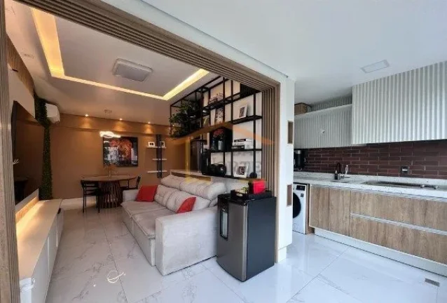Imagem Apartamento 69m², 2 dormitórios, sendo 2 suítes, 1 delas com varanda, sala 2 ambientes, lavabo, v...