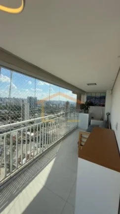 Imagem Apartamento com 82m², composto por 2 dormitórios, sendo 1 suite com ar condicionado, varanda goume...