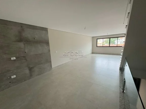 Imagem Sobrado com 170 M² com 3 dormitórios suítes, sala, lavabo, cozinha, área de serviços, churrasqu...