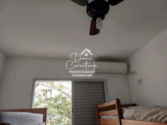 Imagem Apartamento lado praia Enseada, Guarujá-SP! 2 quartos, 2 salas, 2 banheiros, 1 vaga, 77m².