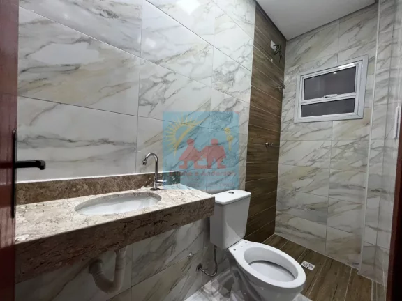 Imagem Casa de Condomínio com 2 dorms, Maracanã, Praia Grande - R$ 242 mil, Cod: 1994