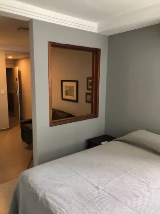 Imagem Flat para aluguel possui 28 m2 quadrados com 1 quarto em Cerqueira César SP