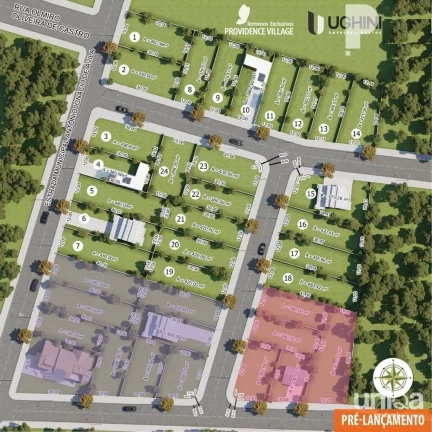 Imagem Terrenos a venda em loteamento diferenciado no Bairro São José em Santa Maria