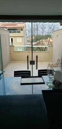 Imagem Sobrado com 4 dormitórios à venda, 170 m² por R$ 808.000,00 - Parque Erasmo Assunção - Santo André/SP