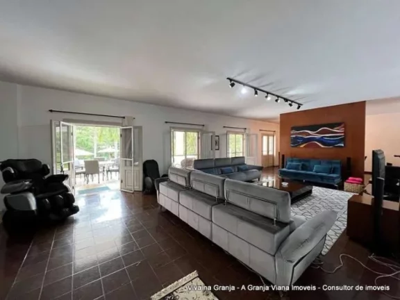 Imagem Casa, 842 m² - venda por R$ 4.900.000,00 ou aluguel por R$ 22.000,00/mês - Parque Silvino Pereira - Cotia/SP