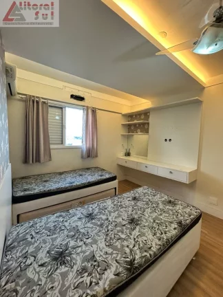 Imagem Venda de Espetacular Apartamento de Luxo com 4 Quartos na Aviação, Praia Grande-SP: 4 Suítes, 2 Salas, 4 Vagas, 194m².