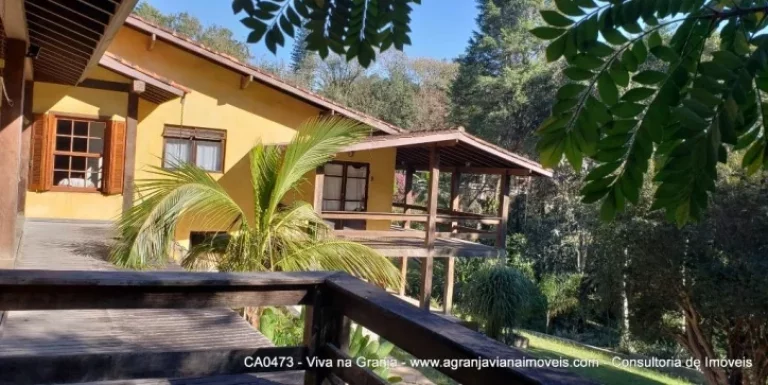Imagem CASA À VENDA NA CHÁCARA DOS JUNQUEIRAS COM TERRENO DE 4.844 m² - MATA ATLÂNTICA.