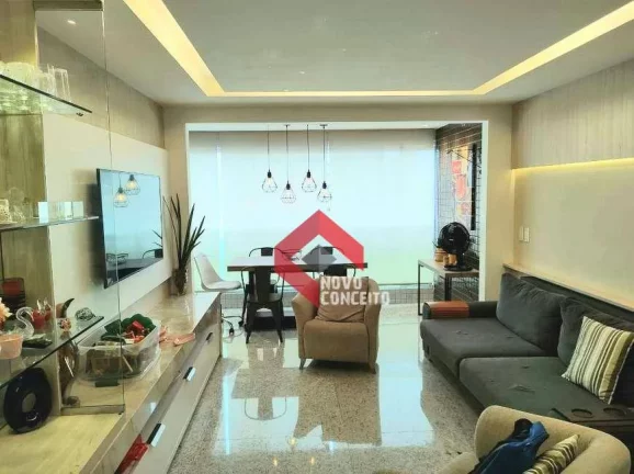 Imagem Apartamento com 3 dormitórios à venda, 124 m² por R$ 1.360.000,00 - Meireles - Fortaleza/CE