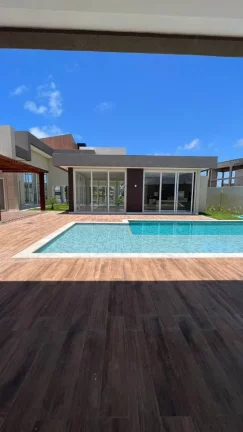 Imagem Casa no Condominio Dhama com 4 suítes sendo 1 suíte master e área construída de 635 metros quadrados