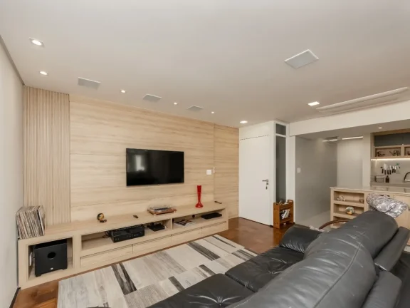 Imagem Apartamento Paraiso - 138M², 3 Dorms, 1 Suíte, 1 Vaga Determinada, Armários, Lavabo, Mobiliado.