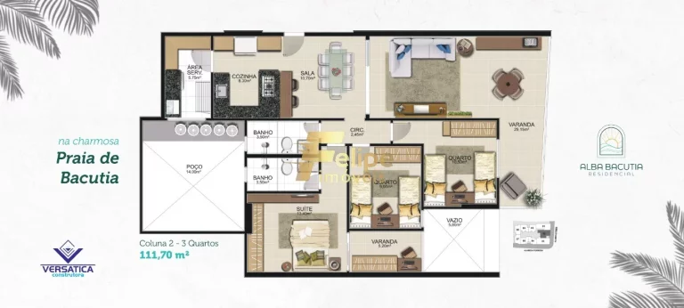 Imagem Lançamento na Enseada Azul: Alba Bacutia Residencial