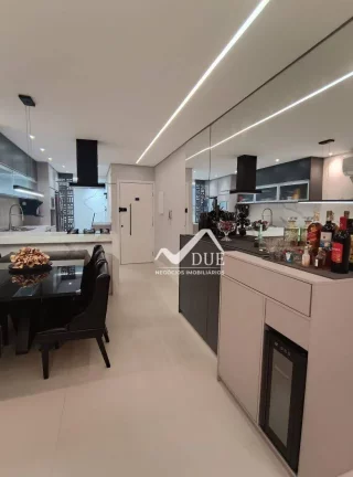 Imagem Apartamento porteira fechada com 2 dormitórios à venda, 89 m² por R$ 910.000 - Pompéia - Santos/SP